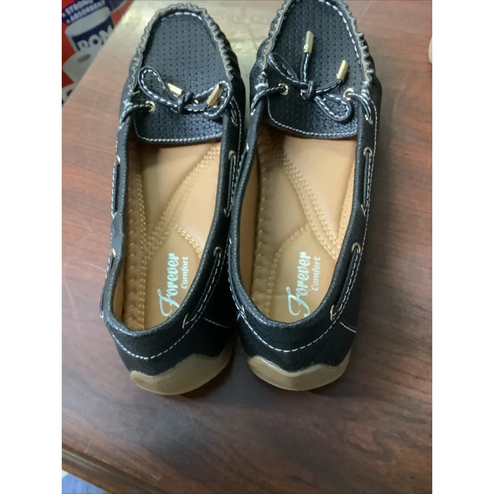 Forever Comfort‎ Loafers With Bow